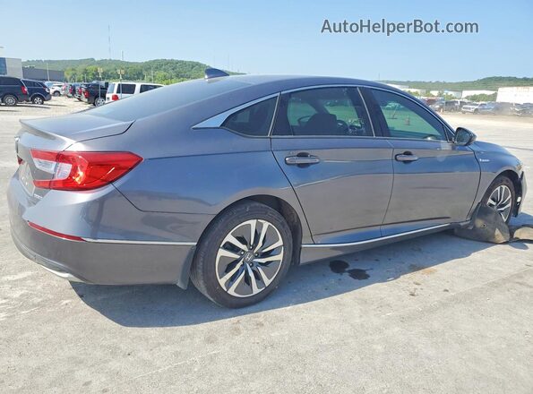 1HGCV3F46JA011396 2018 HONDA ACCORD Gray Առջևի աջ