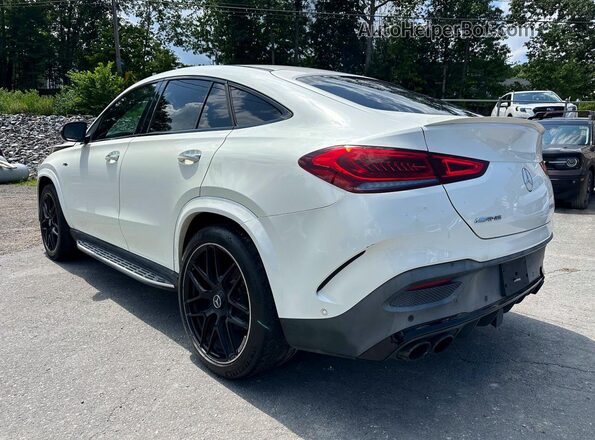 4JGFD6BB6NA801206 2022 MERCEDES-BENZ GLE Белый Задняя правая четверть