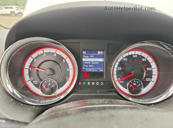 2C4RDGEG7JR324564 2018 DODGE GRAND White Widok tylnych siedzeń