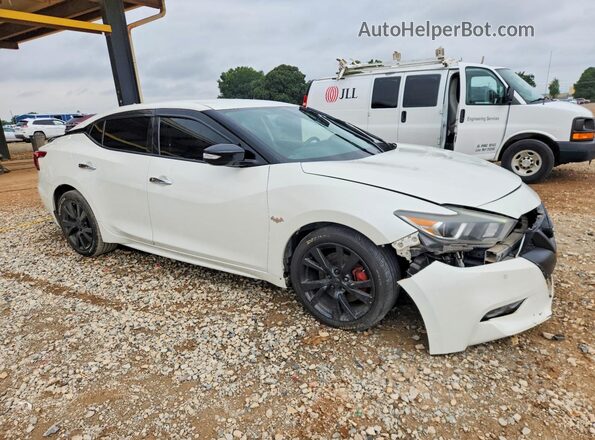 1N4AA6AP2JC391349 2018 NISSAN MAXIMA White Вид спереду