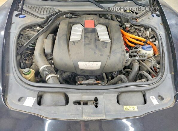 WP0AD2A77GL040584 2016 PORSCHE PANAMERA Black Շարժիչի բաժամունքի տեսք
