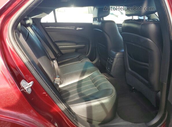 2C3CCABG5KH654015 2019 CHRYSLER 300 Burgundy Вид задньої частини салону