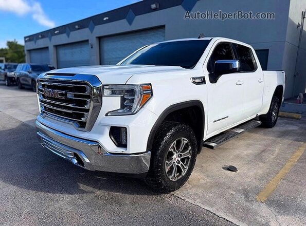 1GTU9BET4MZ191297 2021 GMC SIERRA White უკანა მარცხენა