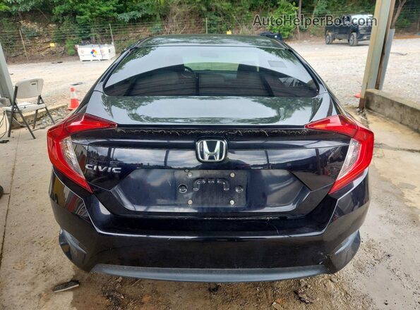 2HGFC2F59JH536170 2018 HONDA CIVIC Black Widok wnętrza z przodu