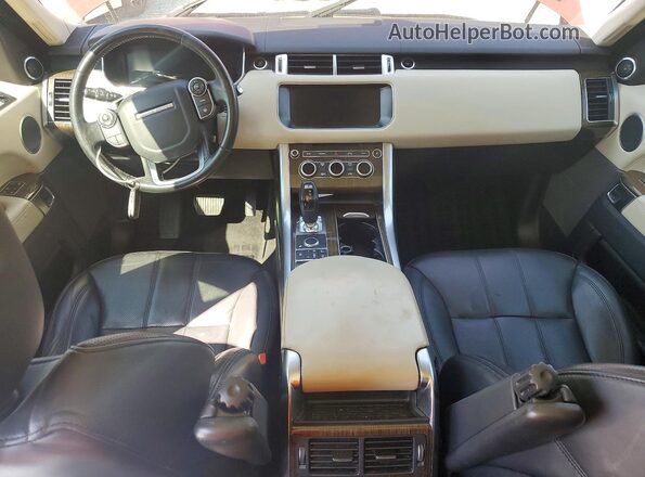 SALWR2FV2HA667472 2017 LAND ROVER RANGE ROVER Красный Вид щитка приборов
