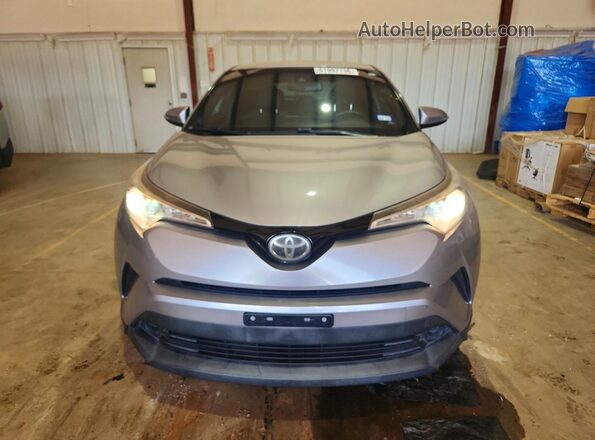 NMTKHMBX6JR001136 2018 TOYOTA C-HR Silver Widok z tyłu