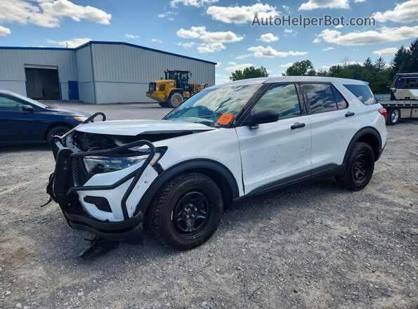 1FM5K8AB7PGB84607 2023 FORD EXPLORER Белый Задняя левая четверть