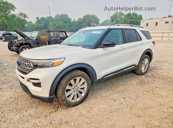 1FM5K8FW1PNA06778 2023 FORD EXPLORER White Задня ліва чверть