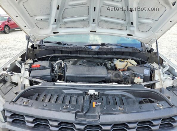1GCRWAEH2LZ300682 2020 CHEVROLET SILVERADO White ძრავის განყოფილების ხედი