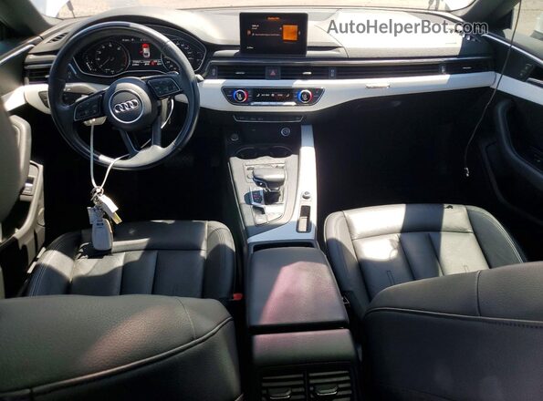 WAUANCF5XKA059139 2019 AUDI A5 Белый Вид щитка приборов