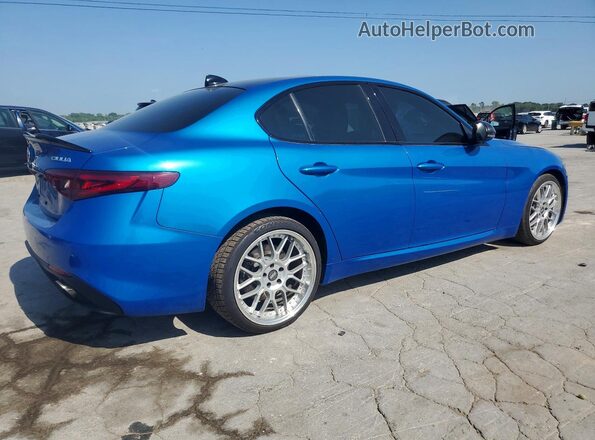 ZARFAECN8H7560028 2017 ALFA ROMEO GIULIA Blue წინა მარჯვენა