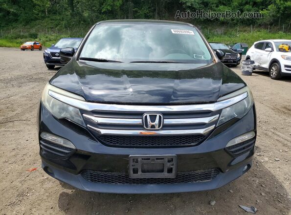 5FNYF6H7XGB044783 2016 HONDA PILOT Черный Вид сзади