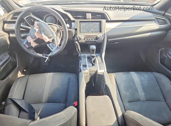 19XFC2F50HE066129 2017 HONDA CIVIC Black Widok zestawu wskaźników