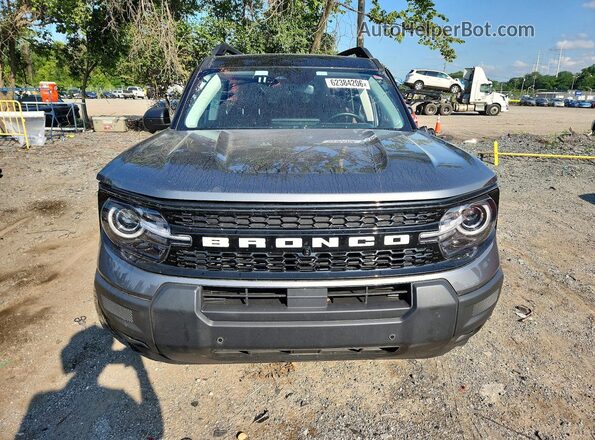 3FMCR9CN9SRE33930 2025 FORD BRONCO Gray Vista trasera
