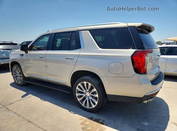 1GKS2DKL6MR158737 2021 GMC YUKON Tan Trasero derecho