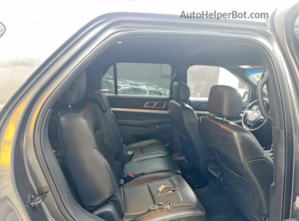 1FM5K8D88HGA45670 2017 FORD EXPLORER Gray Սալոնի դիմացի տեսք