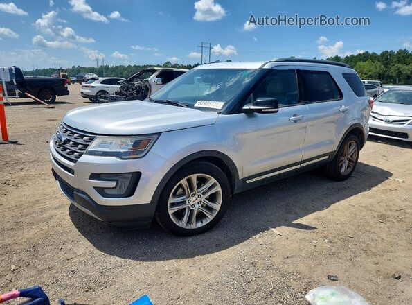 1FM5K7D86HGB43526 2017 FORD EXPLORER Silver Հետևի ձախ