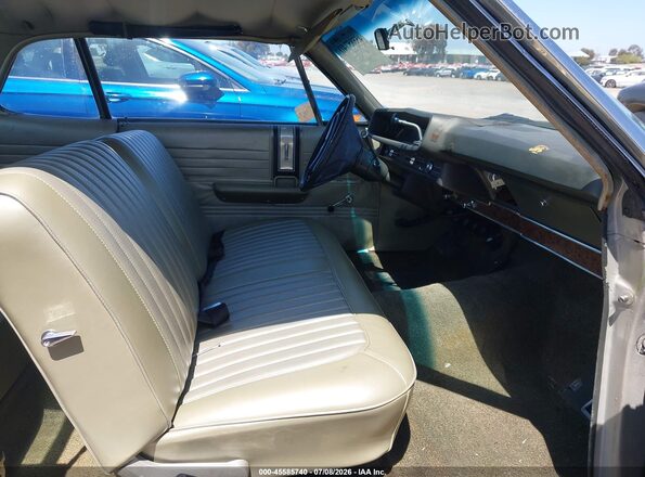 8J58F136937 1970 FORD GALAXIE 500 Champagne წინა სალონის ხედი