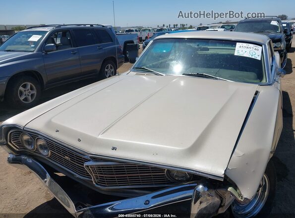 8J58F136937 1970 FORD GALAXIE 500 Champagne ხელსაწყოთა პანელის ხედი