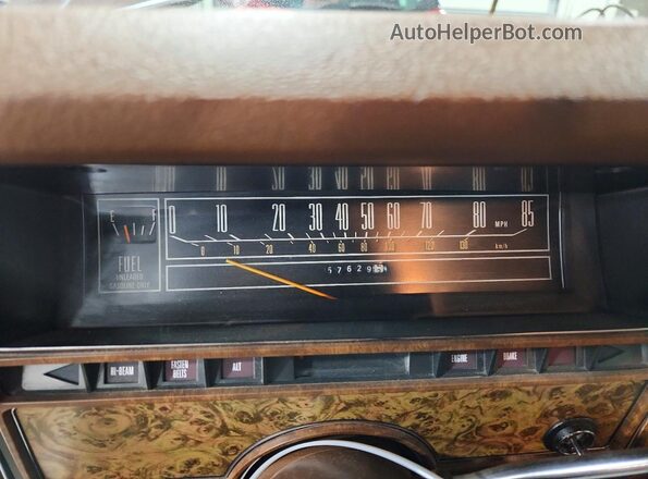 8J64S206794 1978 FORD LTD Brown Вид щитка приладів