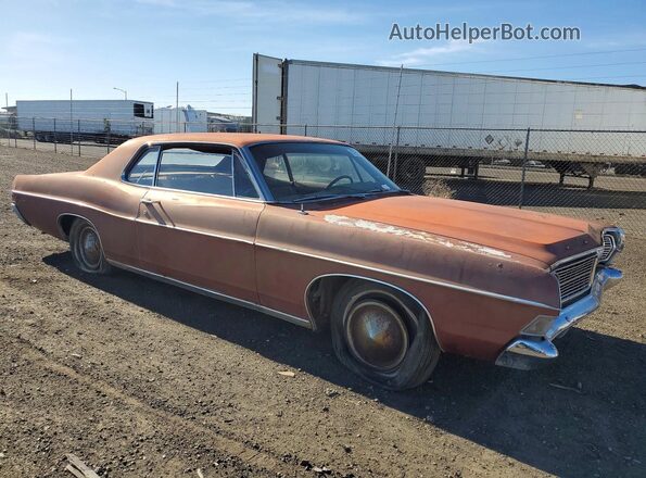 8P58F104393 1968 FORD GALAXIE Коричневый Передняя правая четверть