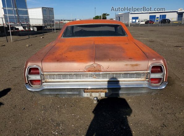 8P58F104393 1968 FORD GALAXIE Коричневый Вид сзади