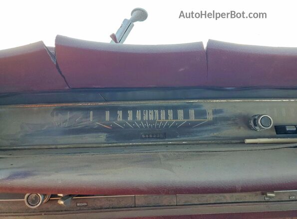 8P58F104393 1968 FORD GALAXIE Коричневый Вид щитка приборов