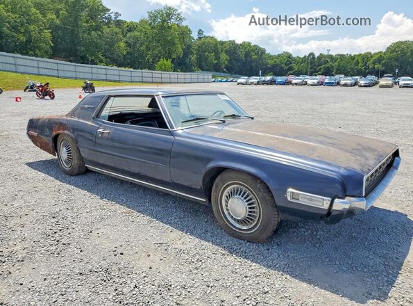 8Y83N111828 1968 FORD THUNDERBIRD Черный Передняя правая четверть
