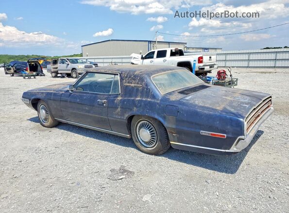 8Y83N111828 1968 FORD THUNDERBIRD Черный Задняя левая четверть
