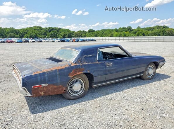 8Y83N111828 1968 FORD THUNDERBIRD Черный Задняя правая четверть