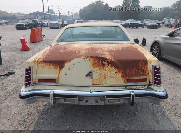 8Y89A906891 1978 LINCOLN CONTINENTA Yellow 