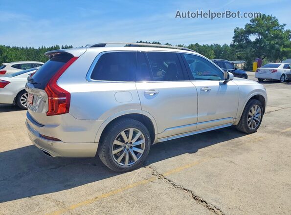 YV4A22PK7H1119328 2017 VOLVO XC90 Серебряный Передняя правая четверть