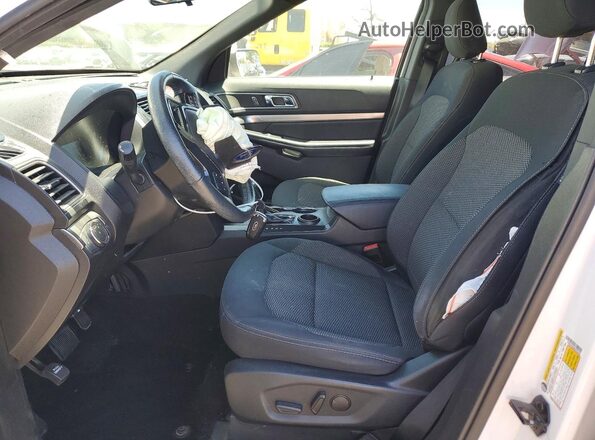 1FM5K7D88KGA22455 2019 FORD EXPLORER Белый Вид панели приборов