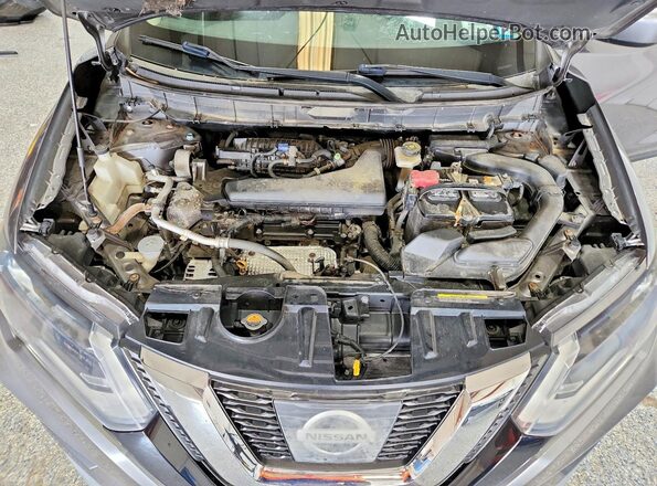 KNMAT2MVXHP576002 2017 NISSAN ROGUE Серый Вид наклейки с VIN-кодом