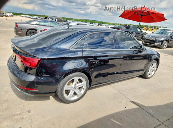 WAUAUGFF1H1026106 2017 AUDI A3 Black Delantero derecho