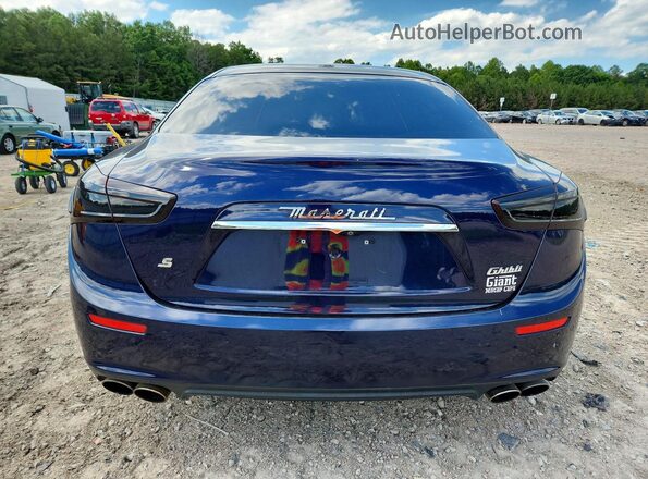 ZAM57RSLXH1205243 2017 MASERATI ALL OTHER Blue წინა სალონის ხედი