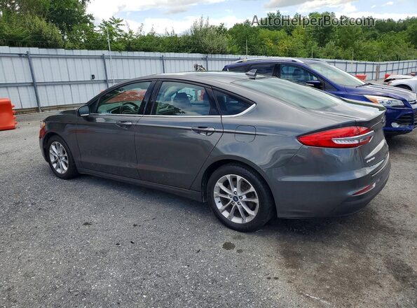 3FA6P0HD0LR102504 2020 FORD FUSION Gray Trasero derecho