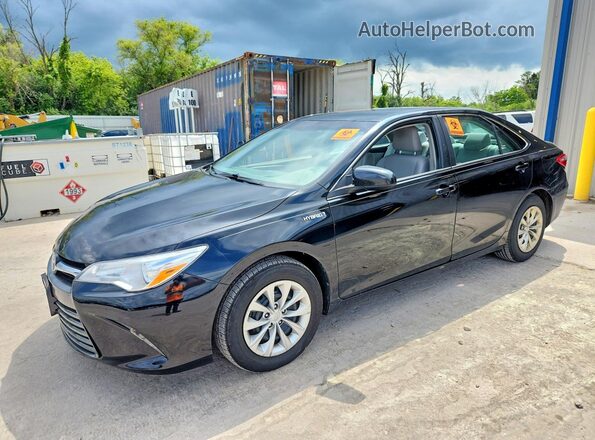 4T1BD1FK0HU217964 2017 TOYOTA CAMRY SOLARA Black Задня ліва чверть