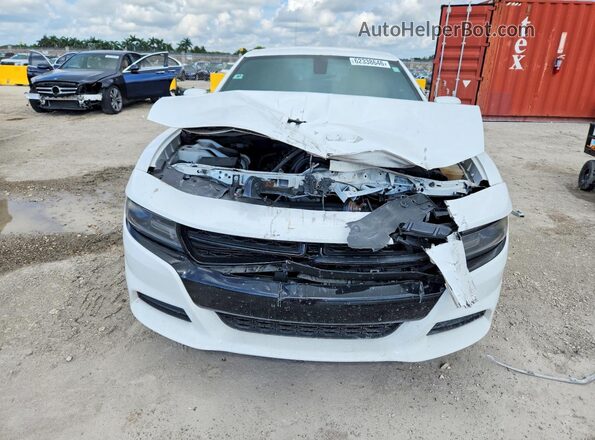 2C3CDXATXHH544083 2017 DODGE CHARGER Белый Вид сзади