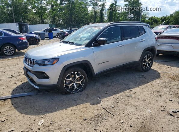 3C4NJDCN9ST545458 2025 JEEP COMPASS Silver უკანა მარცხენა