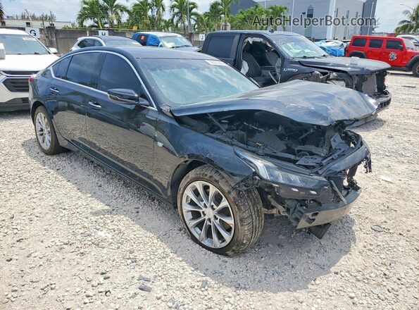 1G6DN5RK6N0121338 2022 CADILLAC CT5 Black Դիմացի տեսք
