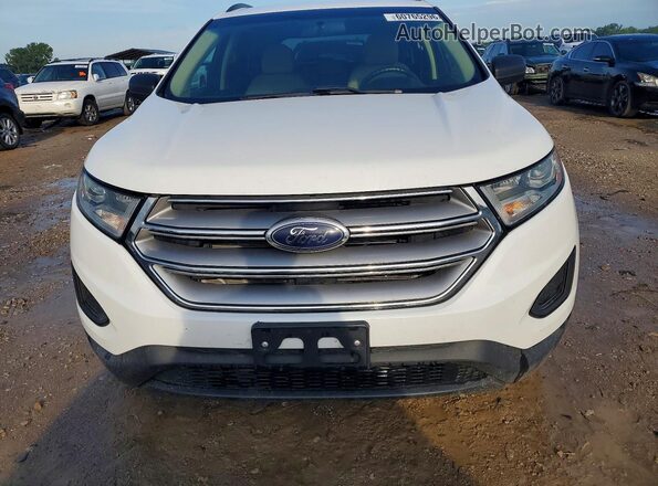 2FMPK4G96HBB20945 2017 FORD EDGE Белый Вид сзади