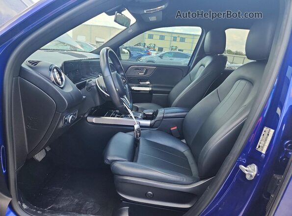 W1N4M4GB5MW106637 2021 MERCEDES-BENZ GLB-CLASS Blue Widok deski rozdzielczej