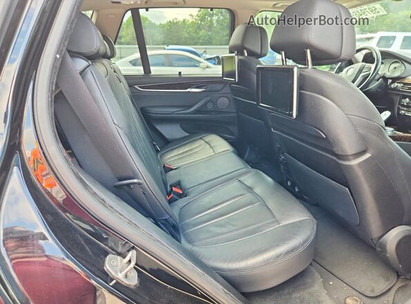 5UXKR0C55G0P23485 2016 BMW X5 Черный Вид подкапотного пространства