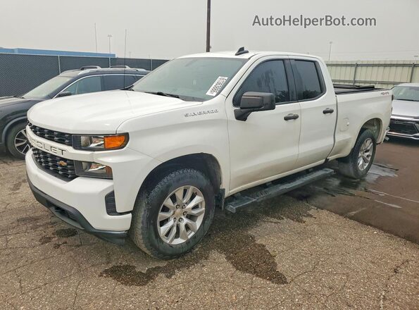 1GCRYBEK9MZ122394 2021 CHEVROLET SILVERADO White Trasero izquierdo