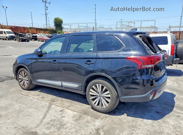 JA4AD2A3XLZ017704 2020 MITSUBISHI OUTLANDER Черный Задняя правая четверть