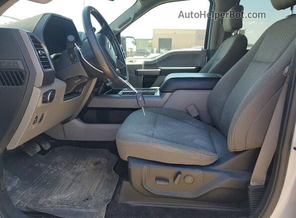 1FTEW1E44KKE78600 2019 FORD F150 Silver წინა პანელის ხედი
