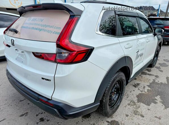 2HKRS4H56PH108919 2023 HONDA CR-V White Widok z przodu