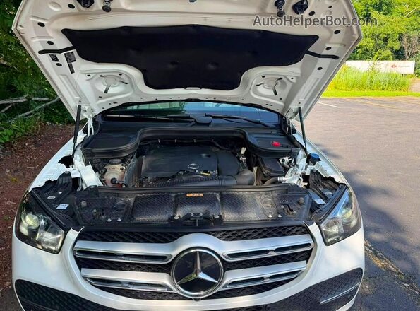 4JGFB4KB5NA694210 2022 MERCEDES-BENZ GLE White Widok wnętrza z przodu