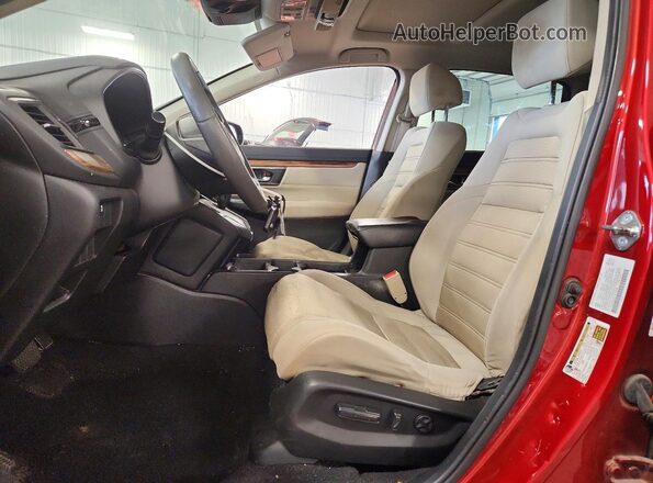 5J6RW2H55HL070986 2017 HONDA CR-V Red Առջևի վահանակի տեսք